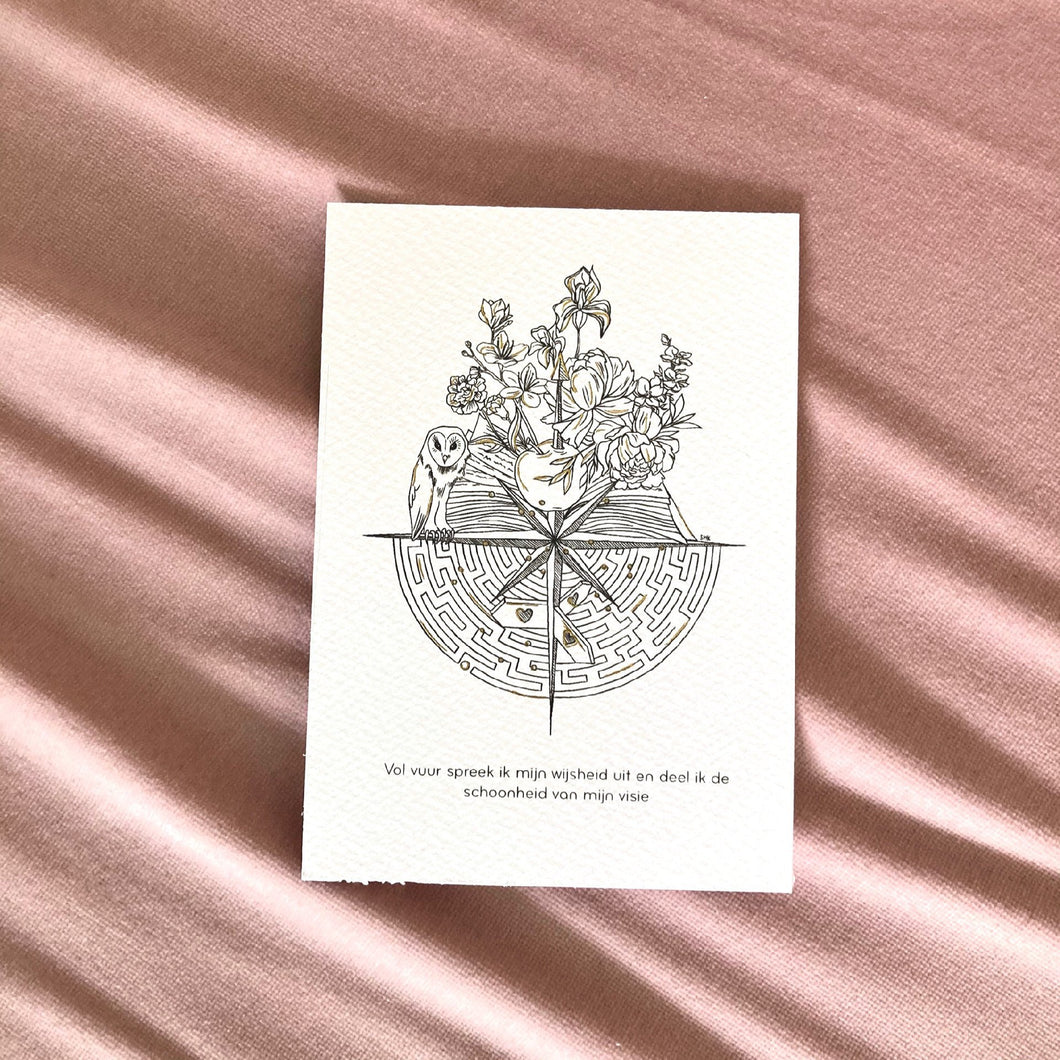 ZIELSMISSIE ILLUSTRATIE